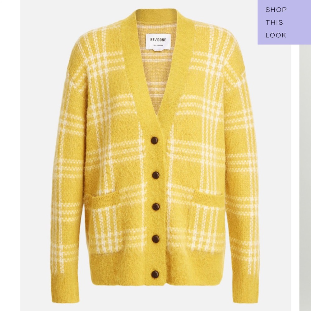 HP🎉 RE/ DONE 90s Oversized Cardigan NWT